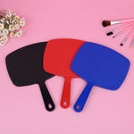 Glozara HD Portable Handle Mirror for Barbers – PS Frame, Aluminum Lens GLOZARA