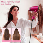 Glozara Ionic Hair Dryer 1800W AC Motor Hot and Cold Air Glozara
