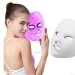 GLOZARA 7-Color LED Facial Mask – Skin Rejuvenation & Anti-Aging Therapy GLOZARA