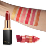 GLOZARA Pearlescent Color-Changing Metallic Lipstick with Gilt Shine GLOZARA