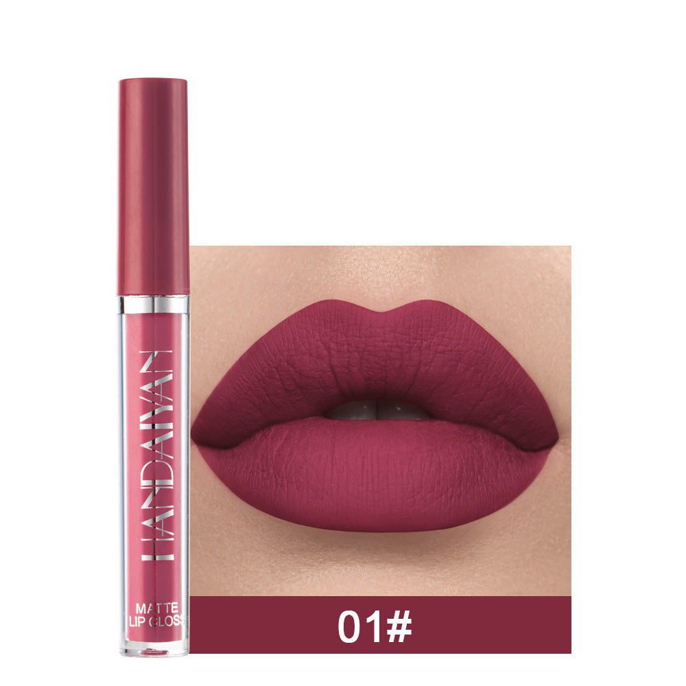 GLOZARA Matte Non-Stick Lip Gloss – Long-Lasting Liquid Lipstick 2.5ml GLOZARA