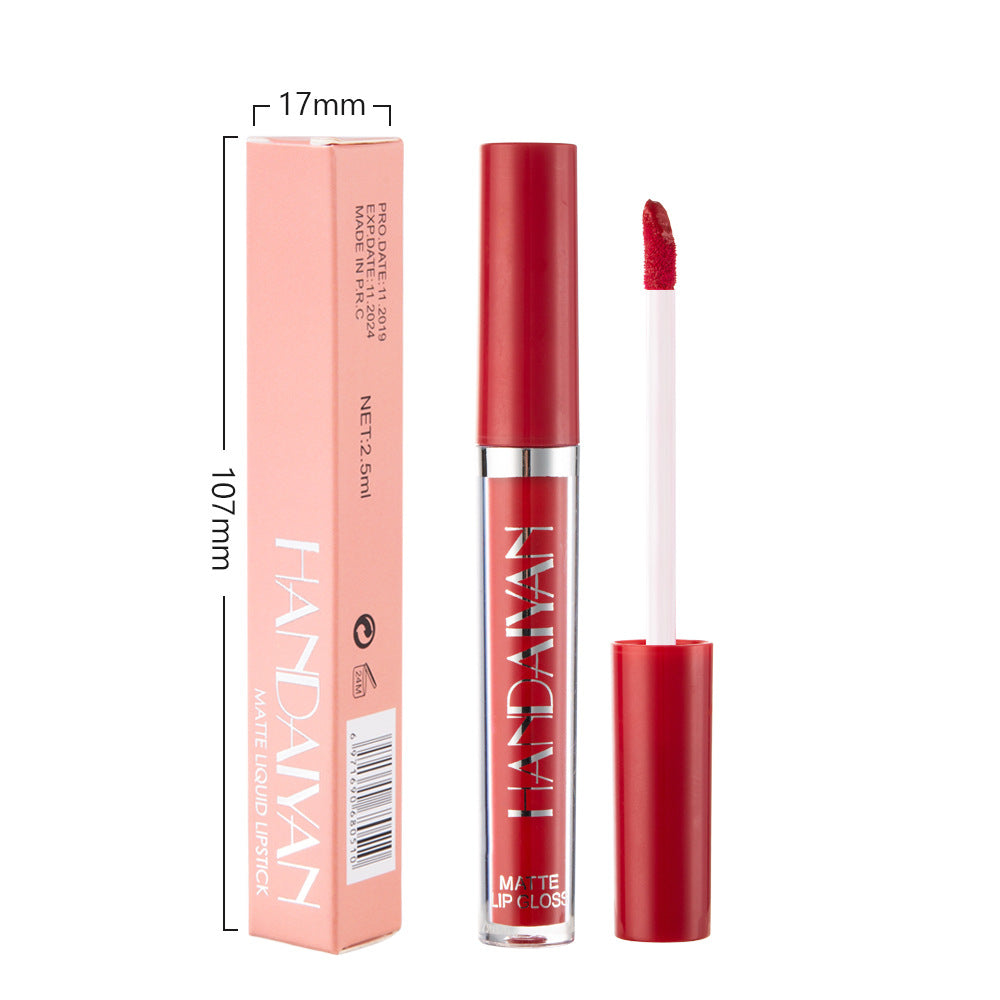 GLOZARA Matte Non-Stick Lip Gloss – Long-Lasting Liquid Lipstick 2.5ml GLOZARA