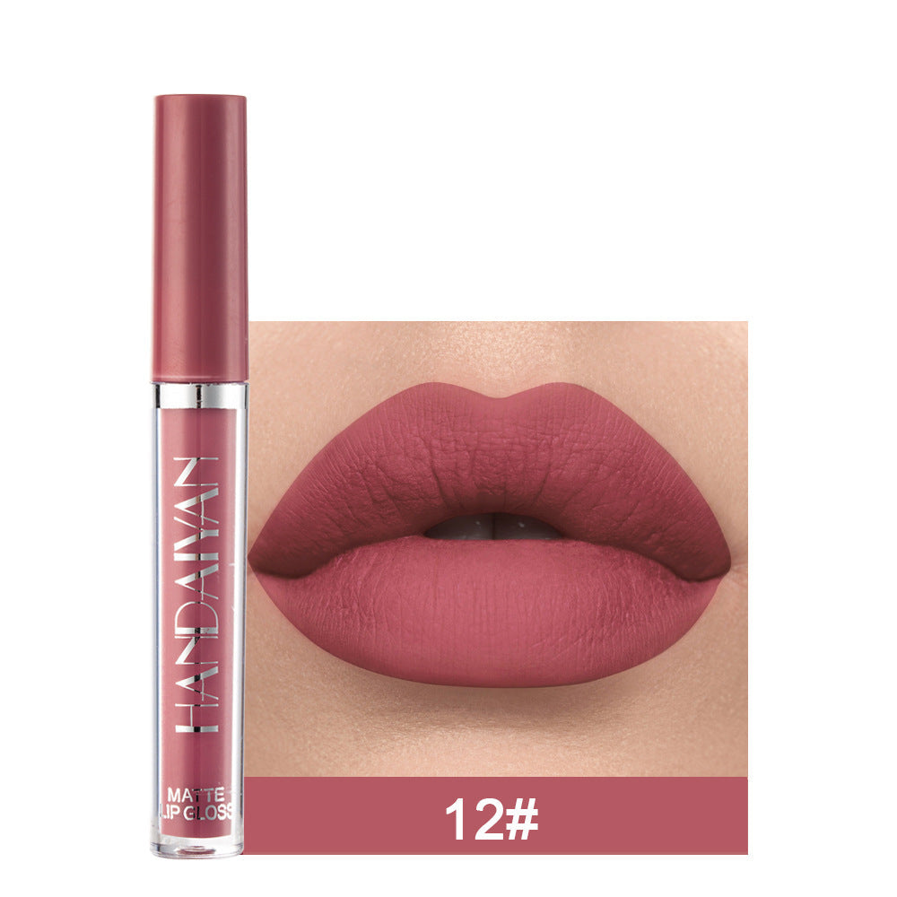 GLOZARA Matte Non-Stick Lip Gloss – Long-Lasting Liquid Lipstick 2.5ml GLOZARA