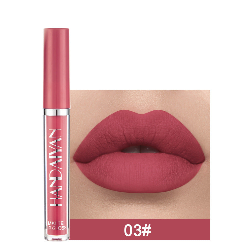 GLOZARA Matte Non-Stick Lip Gloss – Long-Lasting Liquid Lipstick 2.5ml GLOZARA