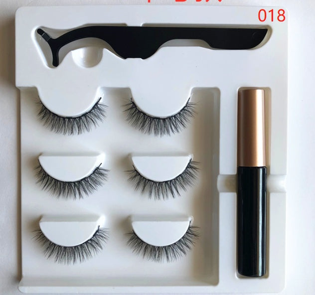 GLOZARA Magnetic False Eyelashes Handmade High-Grade Fiber Lashes GLOZARA