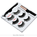 GLOZARA Magnetic False Eyelashes Handmade High-Grade Fiber Lashes GLOZARA