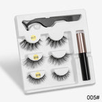 GLOZARA Magnetic False Eyelashes Handmade High-Grade Fiber Lashes GLOZARA