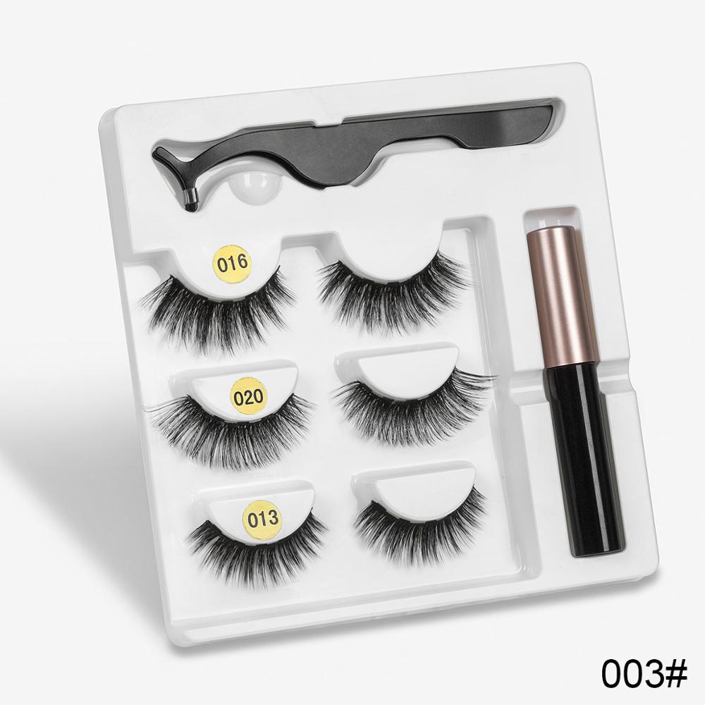 GLOZARA Magnetic False Eyelashes Handmade High-Grade Fiber Lashes GLOZARA