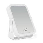 Glozara 10X Lighted Makeup Mirror, Double-Sided, 3 Light Colors, USB Rechargeable GLOZARA