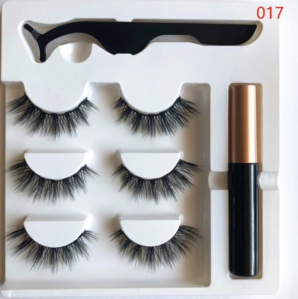 GLOZARA Magnetic False Eyelashes Handmade High-Grade Fiber Lashes GLOZARA