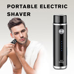 GLOZARA Mini Electric Shaver Portable USB Rechargeable Men’s Razor GLOZARA