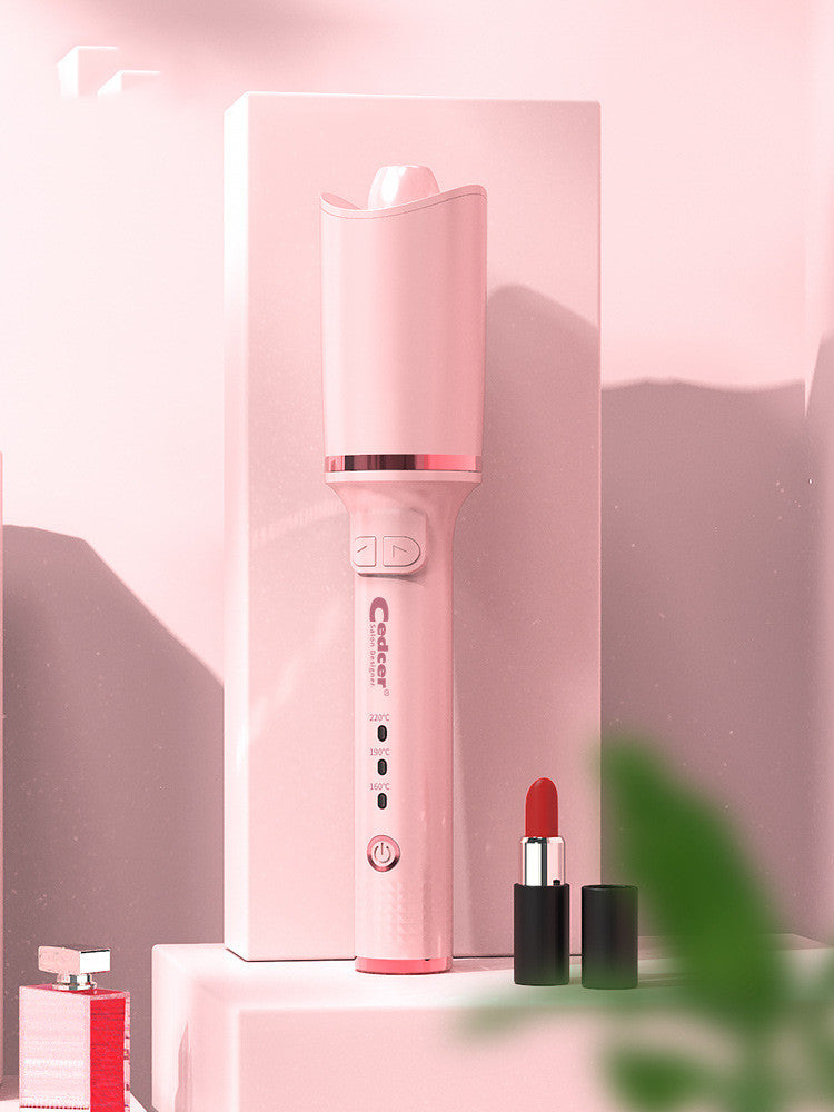 GLOZARA Automatic Rotating Curling Iron with Adjustable Heat Timer GLOZARA