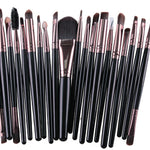 GLOZARA Makeup Brush Set with Nylon Bristles & Plastic Handles GLOZARA