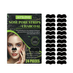 GLOZARA Charcoal Nose Pore Strips with Tea Tree & Aloe Extract GLOZARA