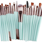 GLOZARA Makeup Brush Set with Nylon Bristles & Plastic Handles GLOZARA