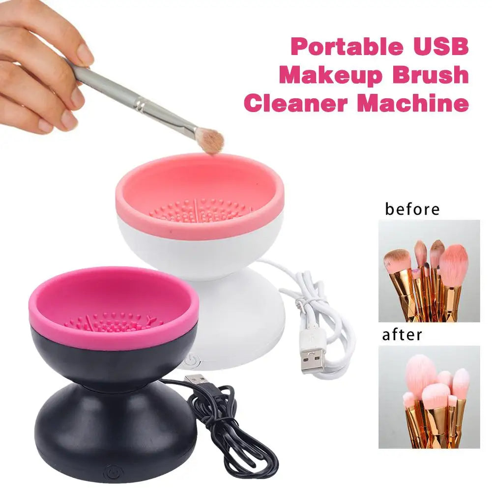 GLOZARA Electric Makeup Brush Cleaner – Portable USB Automatic Machine GLOZARA