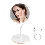 Glozara 5X Magnifying Lighted Makeup Mirror with 3 Color Modes GLOZARA