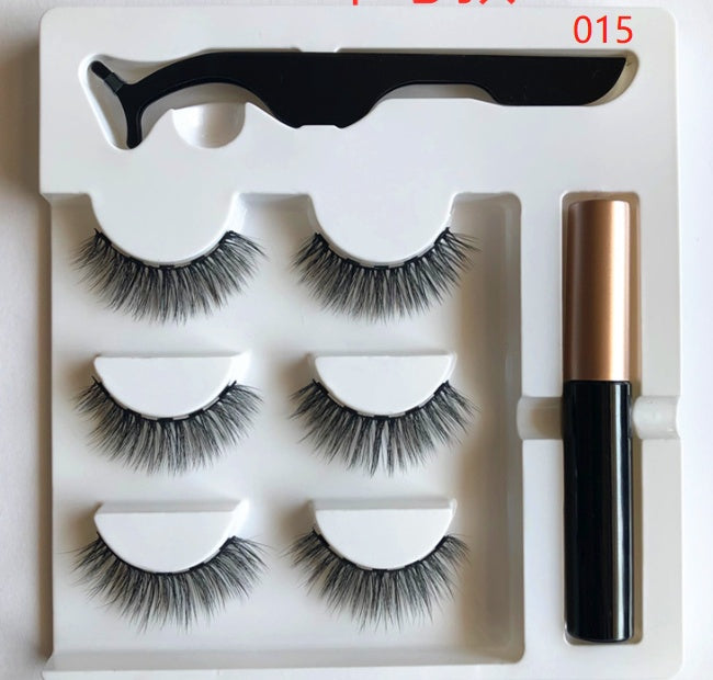 GLOZARA Magnetic False Eyelashes Handmade High-Grade Fiber Lashes GLOZARA