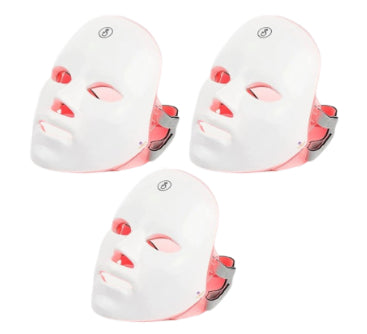 GLOZARA Colorful Skin Rejuvenation LED Beauty Instrument White GLOZARA