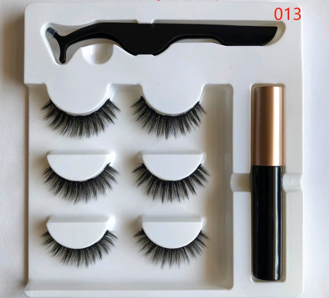 GLOZARA Magnetic False Eyelashes Handmade High-Grade Fiber Lashes GLOZARA