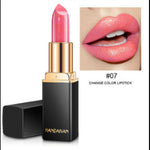 GLOZARA Pearlescent Color-Changing Metallic Lipstick with Gilt Shine GLOZARA