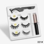 GLOZARA Magnetic False Eyelashes Handmade High-Grade Fiber Lashes GLOZARA