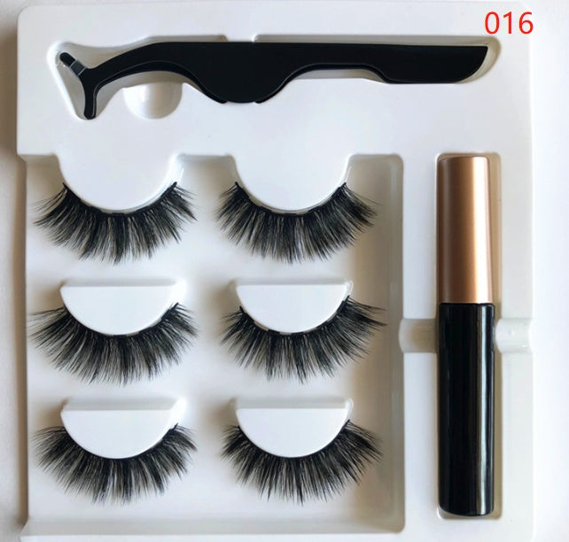 GLOZARA Magnetic False Eyelashes Handmade High-Grade Fiber Lashes GLOZARA