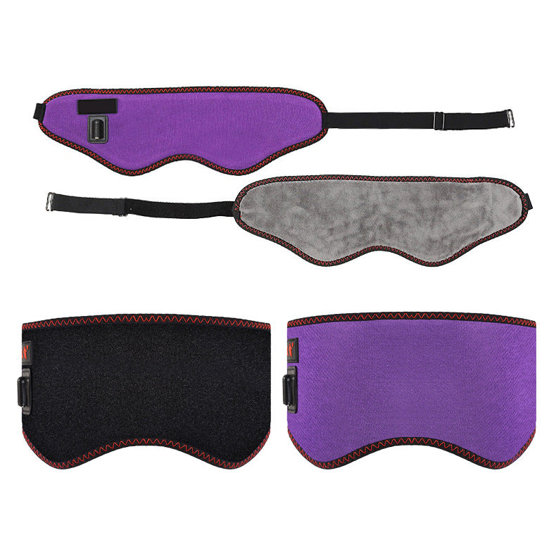 GLOZARA USB Heated Eye Mask with Timed Temperature Control for Fatigue Relief GLOZARA