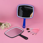 Glozara HD Portable Handle Mirror for Barbers – PS Frame, Aluminum Lens GLOZARA