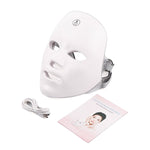GLOZARA Colorful Skin Rejuvenation LED Beauty Instrument White GLOZARA