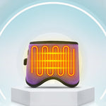 GLOZARA USB Heated Eye Mask with Timed Temperature Control for Fatigue Relief GLOZARA