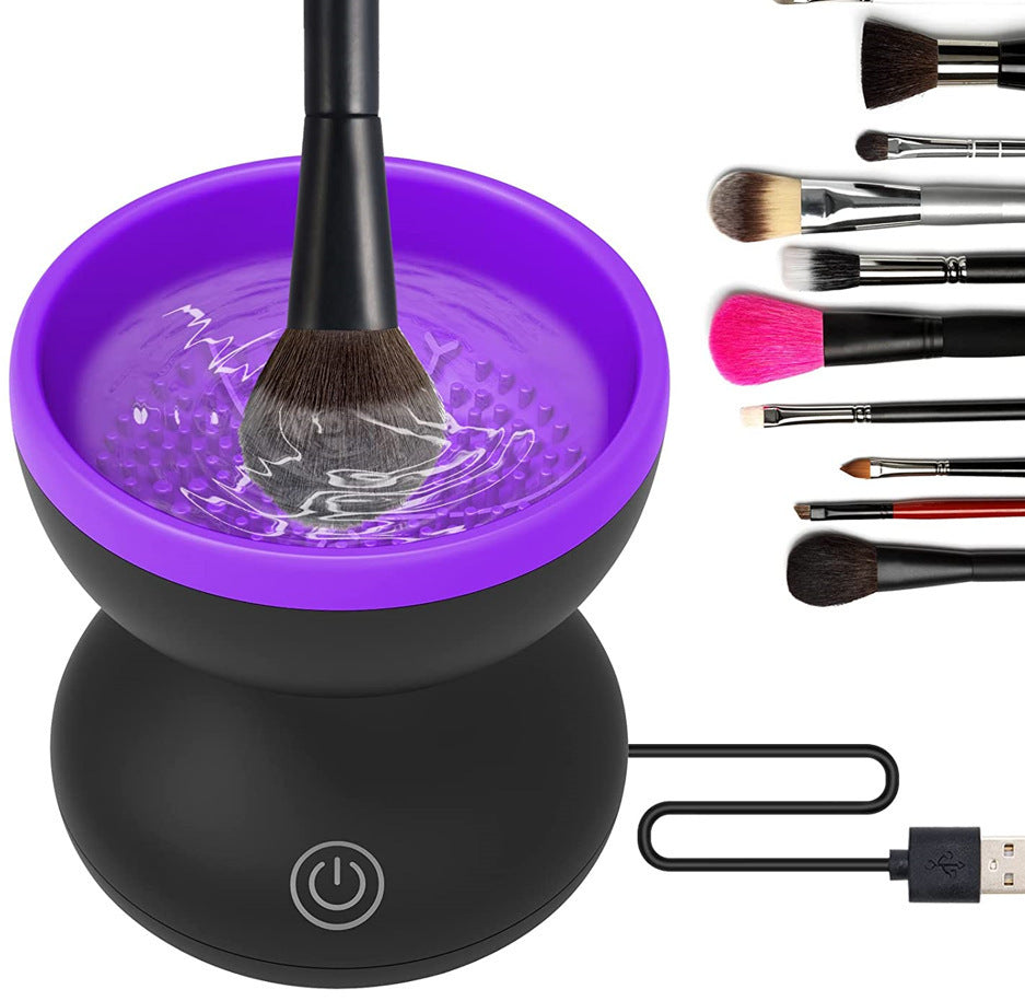 GLOZARA Electric Makeup Brush Cleaner – Portable USB Automatic Machine GLOZARA