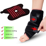 Glozara Ankle Heating Red Light Therapy Wrap for Pain Relief GLOZARA