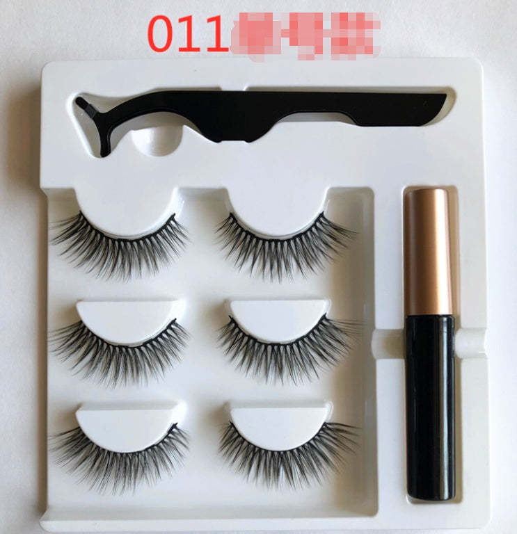 GLOZARA Magnetic False Eyelashes Handmade High-Grade Fiber Lashes GLOZARA